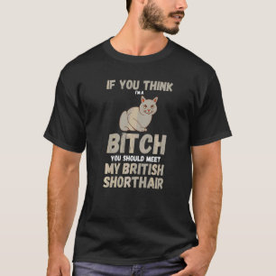 Cat British Shorthair T-Shirt