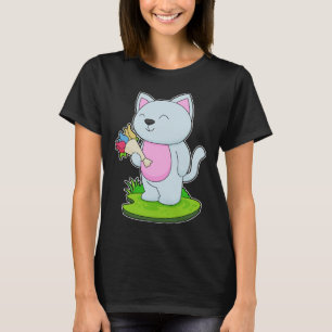 Cat Bunch of Flowers T-Shirt