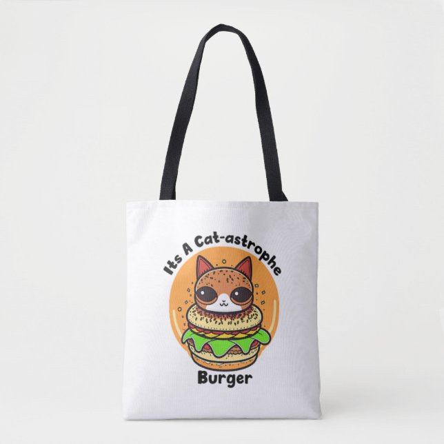 Cat Burger 1 Tote Bag (Front)