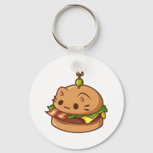 Cat Burger 2 Keychain