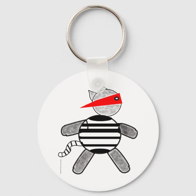 Cat Burglar Key chain (Front)