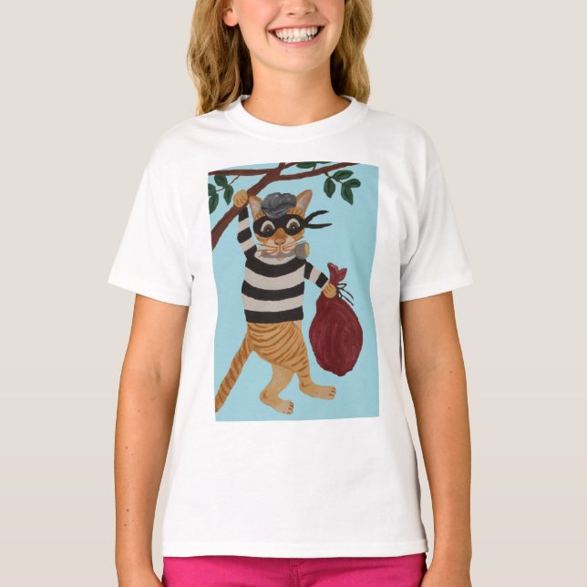 Cat Burglar T-Shirt (Front)