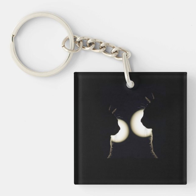 Cat Burglars Spotted Keychain (Front)