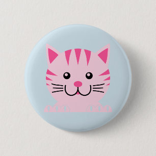 Cat Button, Cat Lover Button, Kitten Button