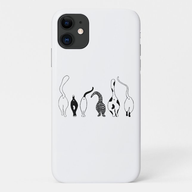Cat Butts Case-Mate iPhone Case (Back)