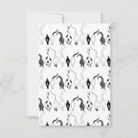 Cat Butts Pattern