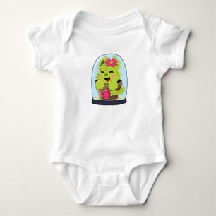Cat Cactus Baby Bodysuit