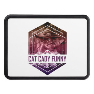 Cat Cady Funny  Trailer Hitch Cover