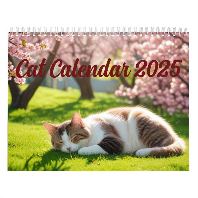 Cat Calendar 2025 (Cover)