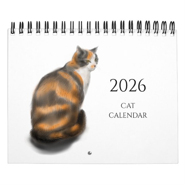 cat calendar 2026 (Cover)