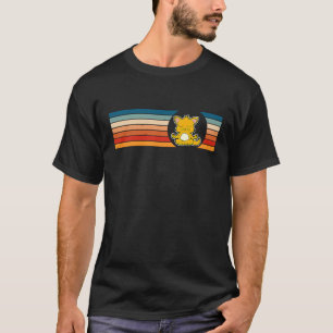 Cat Calmcat Yoga Animal Position Vintage Frequency T-Shirt