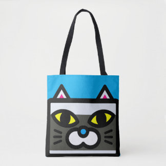 Cat Camera Tote Bag