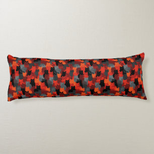 Cat Camouflage Bouquet Cozy Home Hawaiian Sofa Body Pillow