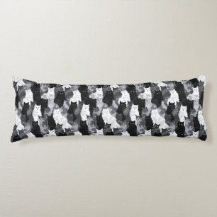Cat Camouflage Bouquet Room Makeover Modern Decora Body Pillow
