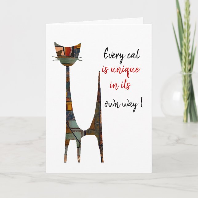 Cat card (Front)
