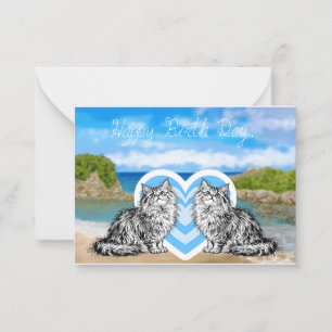 Cat card for mom.