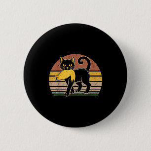 Cat carrying trump hair funny cat ladies forCat ca 2 Inch Round Button