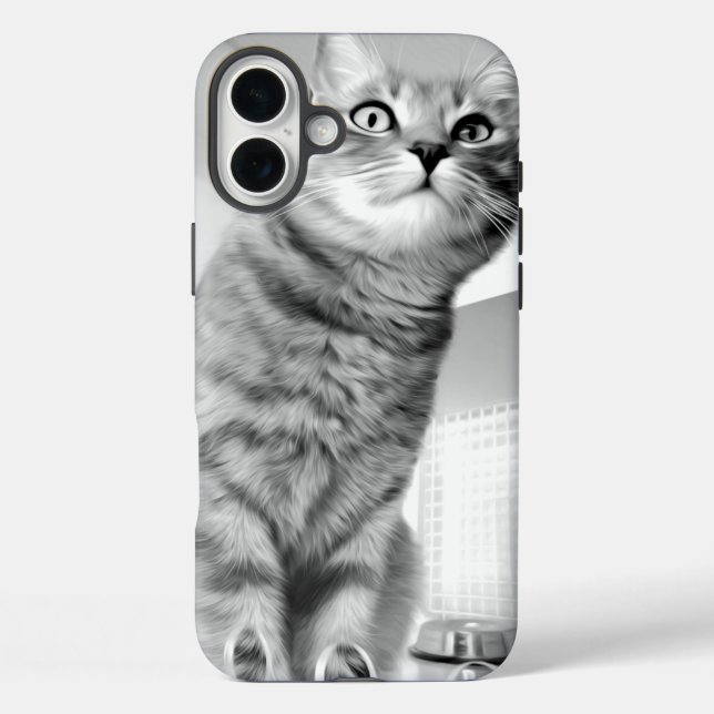 Cat Case-Mate iPhone Case (Back)