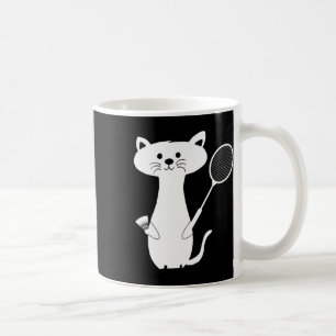 Cat Cat Badminton Shuttle For Men Women Kids  Coffee Mug