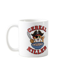 Cat Cereal Killer Funny Coffee Mug pour les Amoure