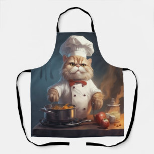 Cat Chef Cooking Delights Apron