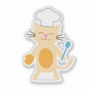 Cat Chef Sticker