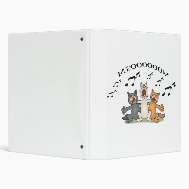 Cat Choir Binder (Background)