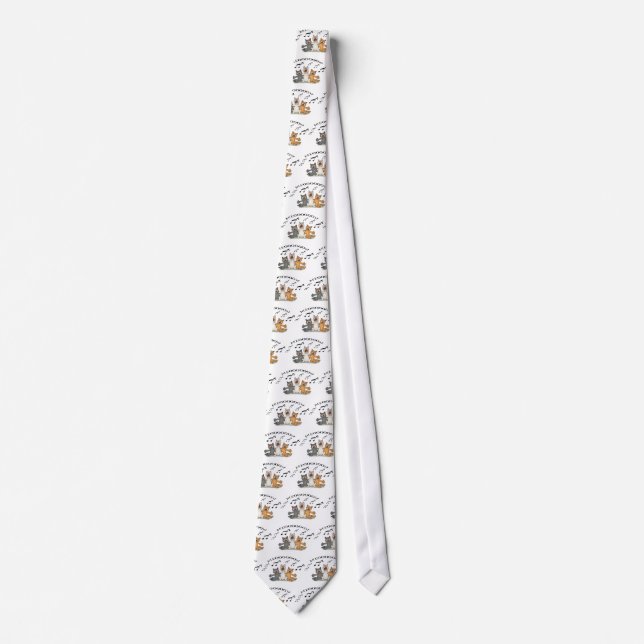 Cat Choir Tie (Front)