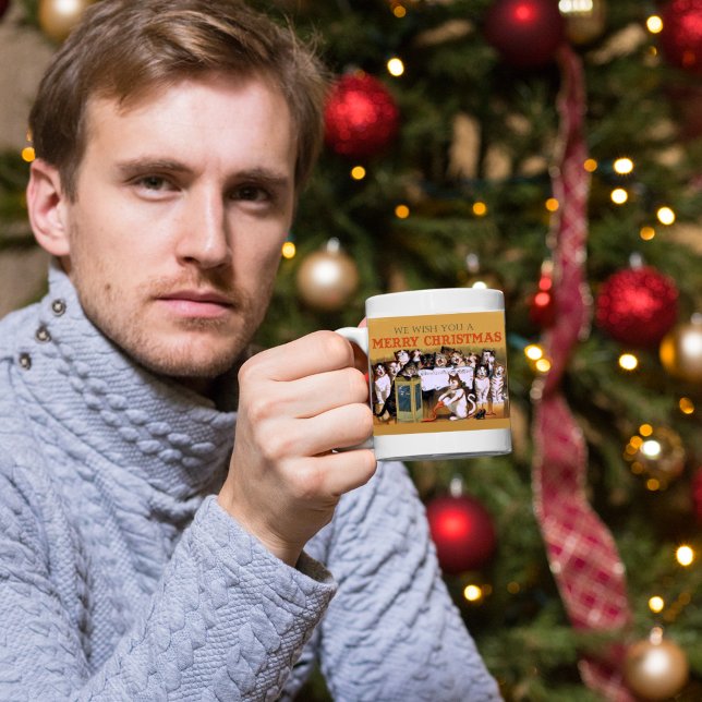 Cat Christmas Choir Coffee Mug (Creator Uploaded)