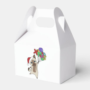 Cat Christmas Snow Winter Animals Cats Favor Box