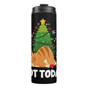 Cat Christmas Thermal Tumbler