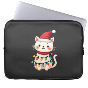Cat Christmas Tree Christmas (4) Laptop Sleeve