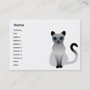 Cat - Chubby Business Card
