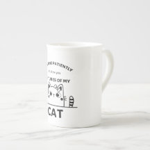 Cat citation drôle tasse