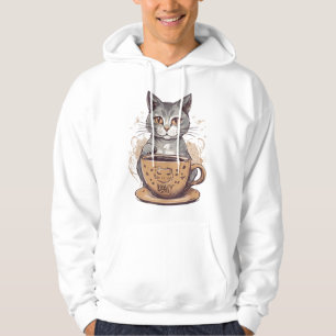 Cat Coffee   Hoodie