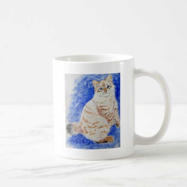 Cat Coffee Mug (Right)