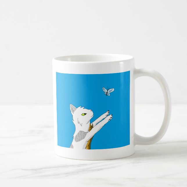 cat coffee mug (Right)