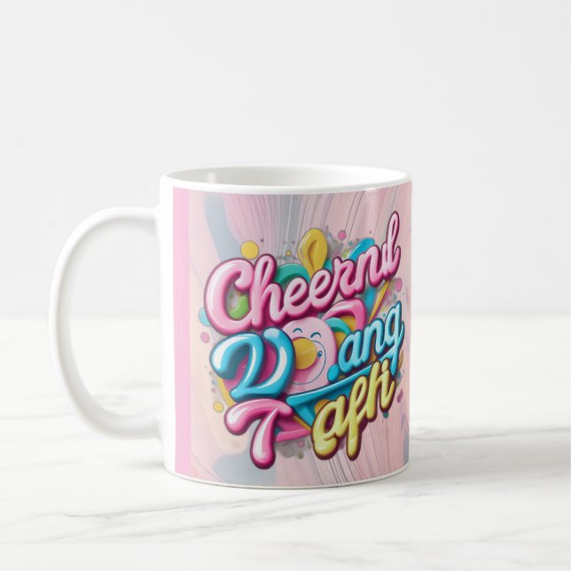 cat coffee mug (Left)
