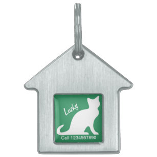 Cat collar ID tags for your pet   Customizable