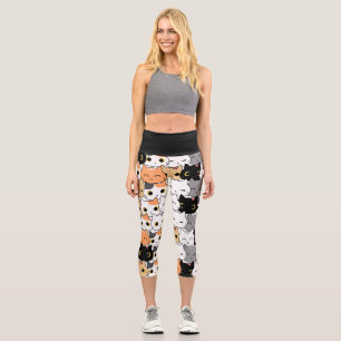 Cat Collector Capri Leggings