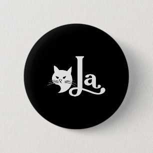 Cat Comma La Kamala Harris For President 2024 Elec 2 Inch Round Button