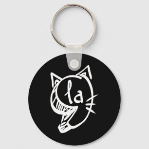 Cat Comma La Kamala Harris For President 2024 Elec Keychain