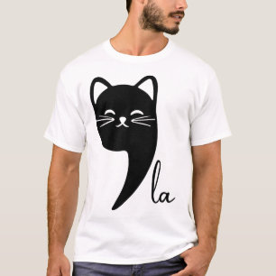 Cat Comma La Kamala Harris For President 2024 Elec T-Shirt