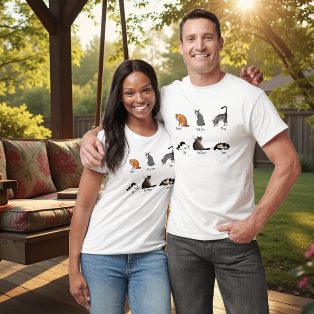 Cat Commands T-Shirt (Creator Uploaded)