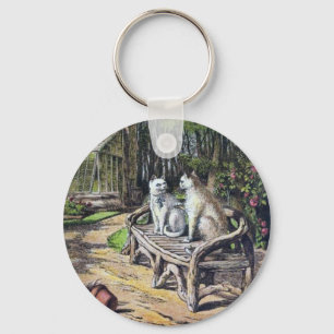 Cat Conversation Keychain