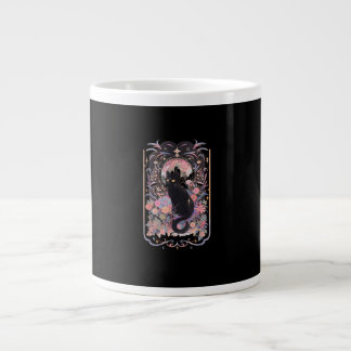 Cat Cottagecore Academia Goblincore Witch Goth Men Large Coffee Mug