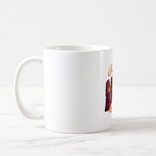 cat cult coffee mug (Left)