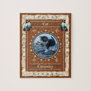 Cat Curiosity Energy Jigsaw Puzzle