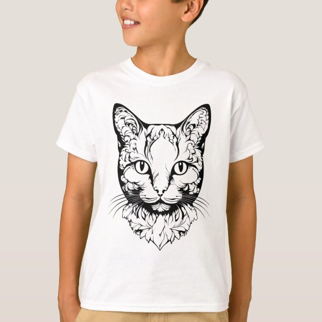 Cat - cut T-Shirt (Front)