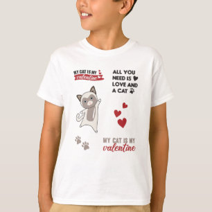 Cat Cute Animals Sticker Set Lover Cats T-Shirt